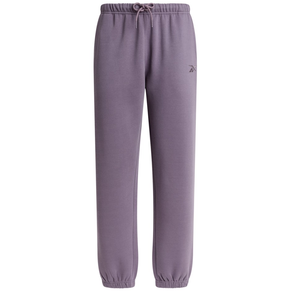 Reebok  SATIN LOGO FLEECE PANTS 100239799 Μωβ