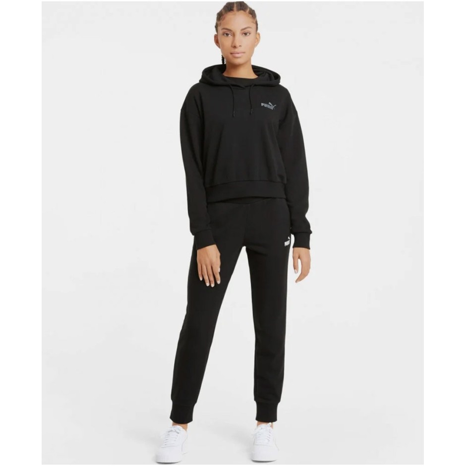 Γυναικείο Παντελόνι Φόρμα Μαύρο - Puma Essentials