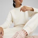 PUMA BETTER SPORTSWEAR HIGH-WAIST SWEATPANTS CL 679010-99 Ecru Image 2