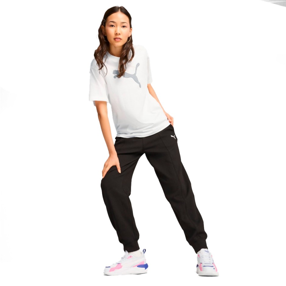 Γυναικεία Φόρμα Μαύρη - Puma Her High Waist