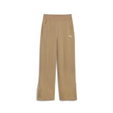 PUMA HER HIGH-WAIST STRAIGHT LEG PANTS TR 681990-67 Beige Image 3