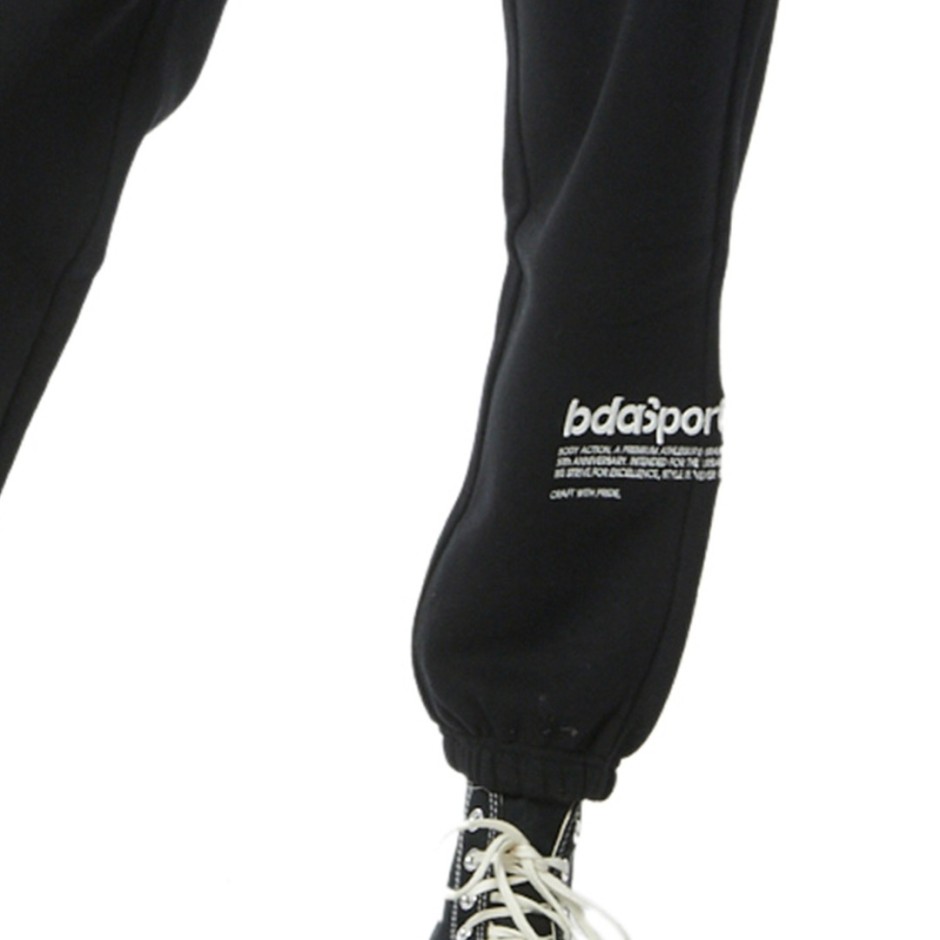 Body Action Μαύρο - Γυναικείο Παντελόνι Φόρμα