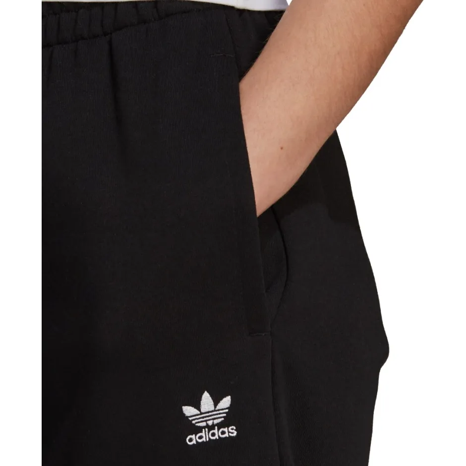 Adidas originals essentials best sale cuffed joggers in black