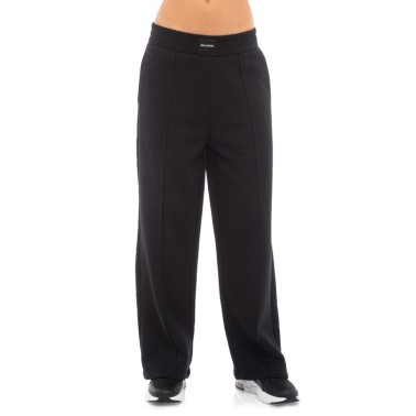 Γυναικεία Φόρμα Μαύρη - Be:Nation High Waist Wide Leg 