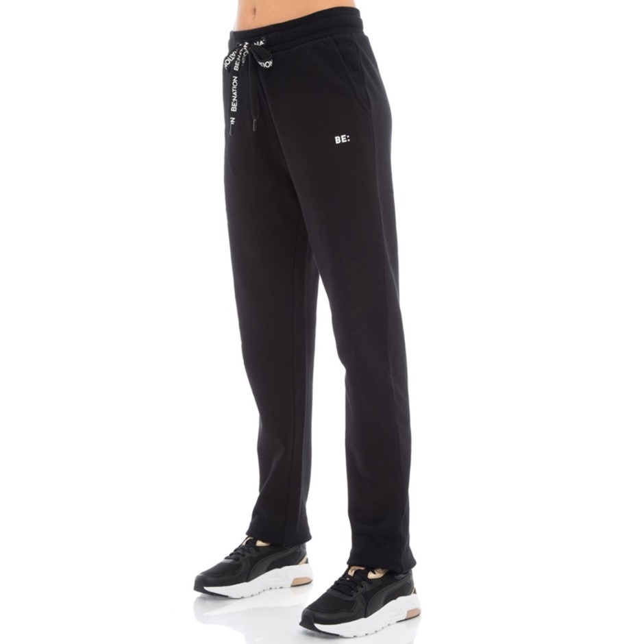 BE:NATION OPEN HEM PANT 02102309-01 Black