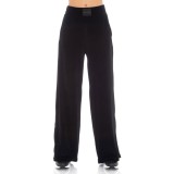 BE:NATION VELOUR WIDE LEG PANT 02102308-01 Black Image 