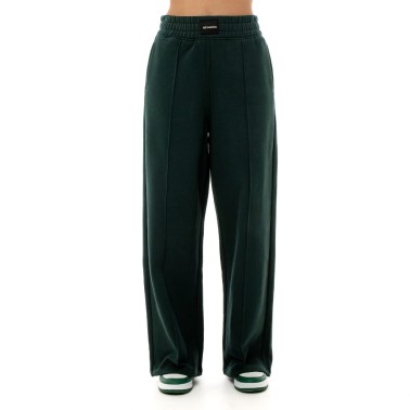 BE:NATION HIGH WAIST WIDE LEG PANT 02102302-7B Green