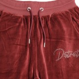 Women's Pants Bordeaux - District75  Image 2