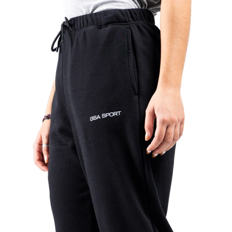 Γυναικεία Φόρμα Μαύρη - GSA Sport Cotton