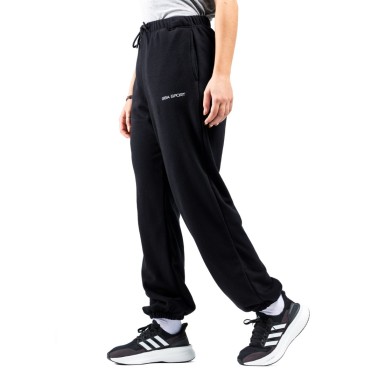GSA SPORT COTTON JOGGER PANTS (BRUSHED)  28-2406-BLACK Black