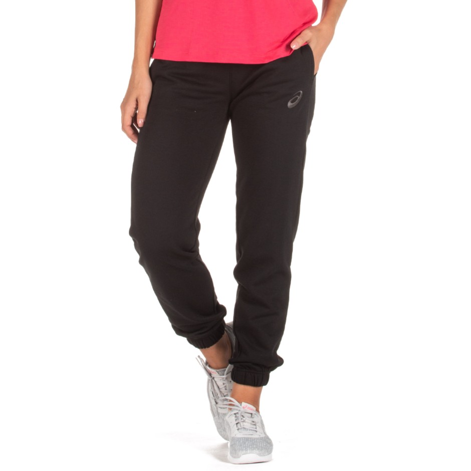 ASICS SMALL LOGO SWEAT PANT 2032A985-001 Μαύρο