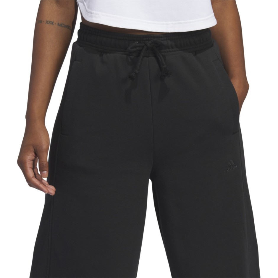 adidas Sportswear All SZN Fleece Μαύρο - Γυναικείο Παντελόνι Φόρμα
