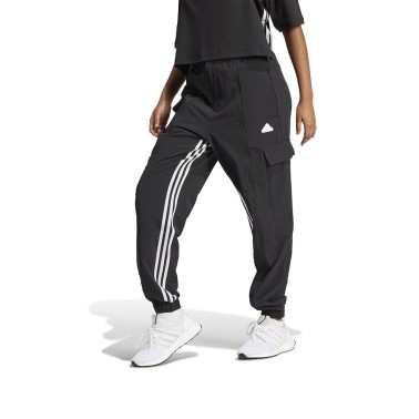Γυναικείο Παντελόνι Cargo Μαύρο - adidas Sportswear Dance Woven Versatile