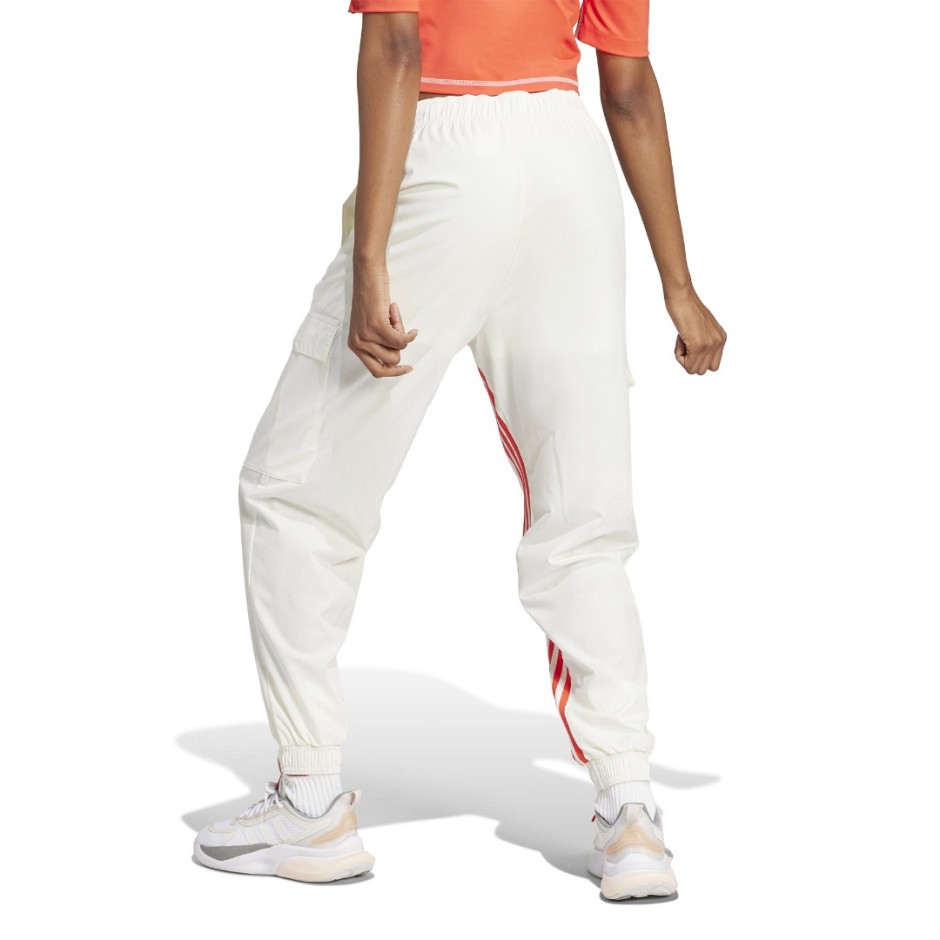 Γυναικείο Παντελόνι Cargo Εκρού - adidas Sportswear Dance Woven Versatile