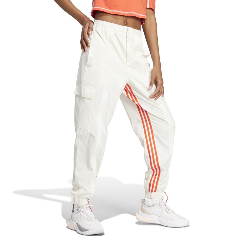 Γυναικείο Παντελόνι Cargo Εκρού - adidas Sportswear Dance Woven Versatile