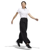 adidas Sportswear ALL SZN FLEECE WIDE PANTS Μαύρο  Εικόνα 1