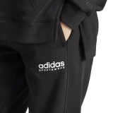 adidas Sportswear ALL SZN FLEECE GRAPHIC PANTS Μαύρο Εικόνα 0