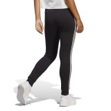 adidas Sportswear ESSENTIALS 3-STRIPES FRENCH TERRY CUFFED PANTS Μαύρο