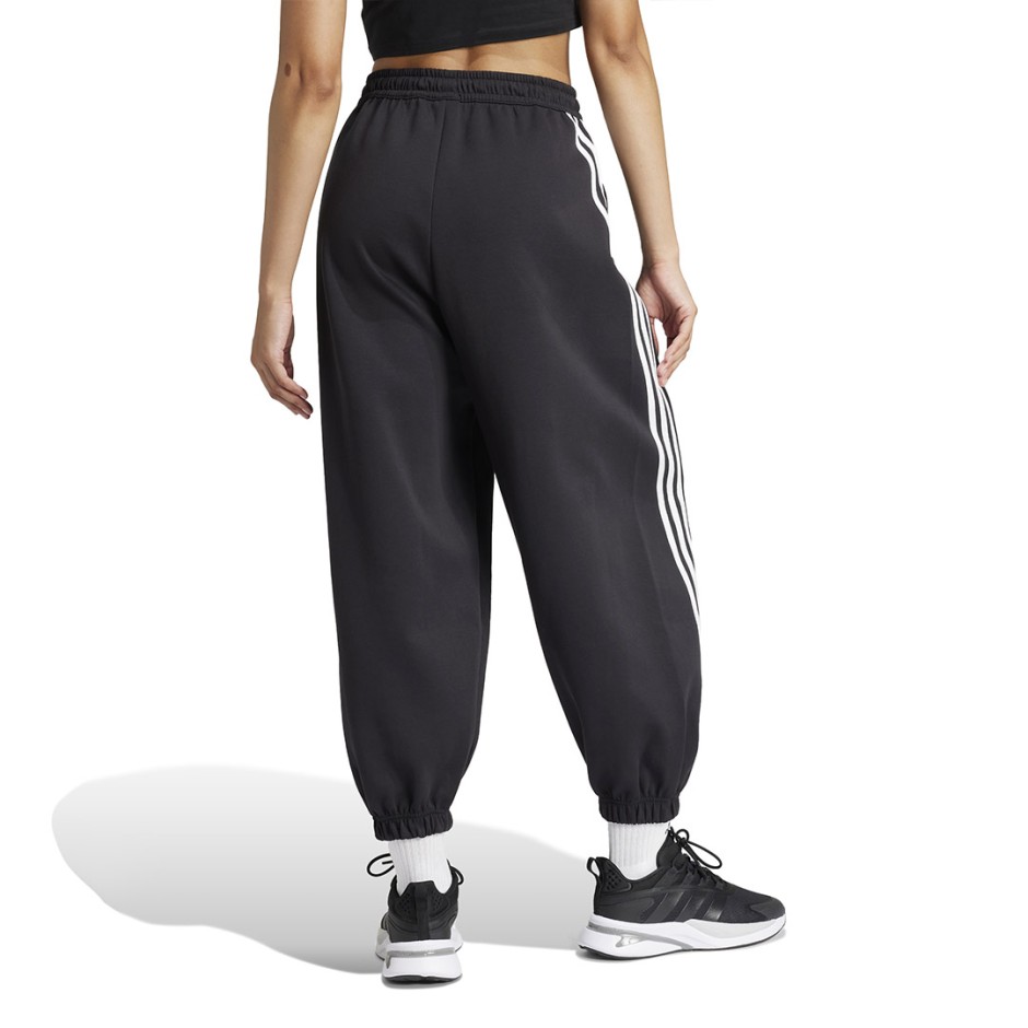 Γυναικεία Φόρμα Μαύρη - adidas Sportswear Future Icons 3-Stripes Parachute