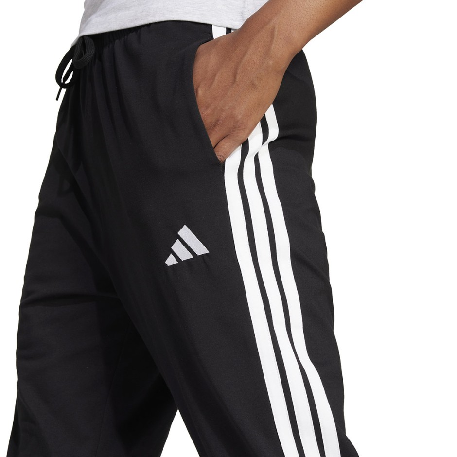 Γυναικεία Φόρμα Μαύρη - adidas Sportswear Essentials 3-Stripes
