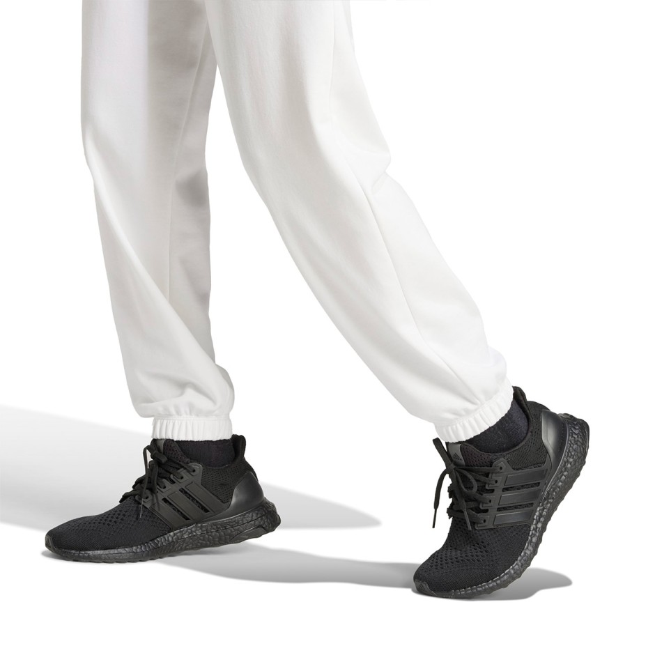 Γυναικεία Φόρμα Λευκή - adidas Sportswear Essentials Small Logo French Terry