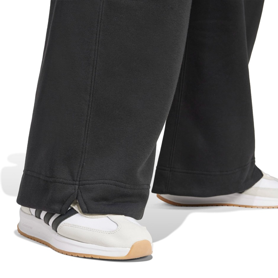Γυναικεία Φόρμα Μαύρη - adidas Sportswear ALL SZN Fleece Loose Wide-Leg