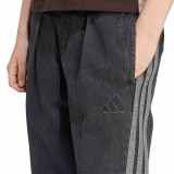 Women's Jeans Black - adidas Sportswear Stadium Washed Denim Loose Fit Image 1