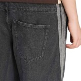 Women's Jeans Black - adidas Sportswear Stadium Washed Denim Loose Fit Image 2