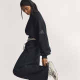 Γυναικεία Φόρμα Μαύρη - adidas Sportswear Soft Lux Straight Leg Εικόνα 5