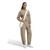 Women's Pants Brown - adidas Sportswear Soft Lux Loose Image 3