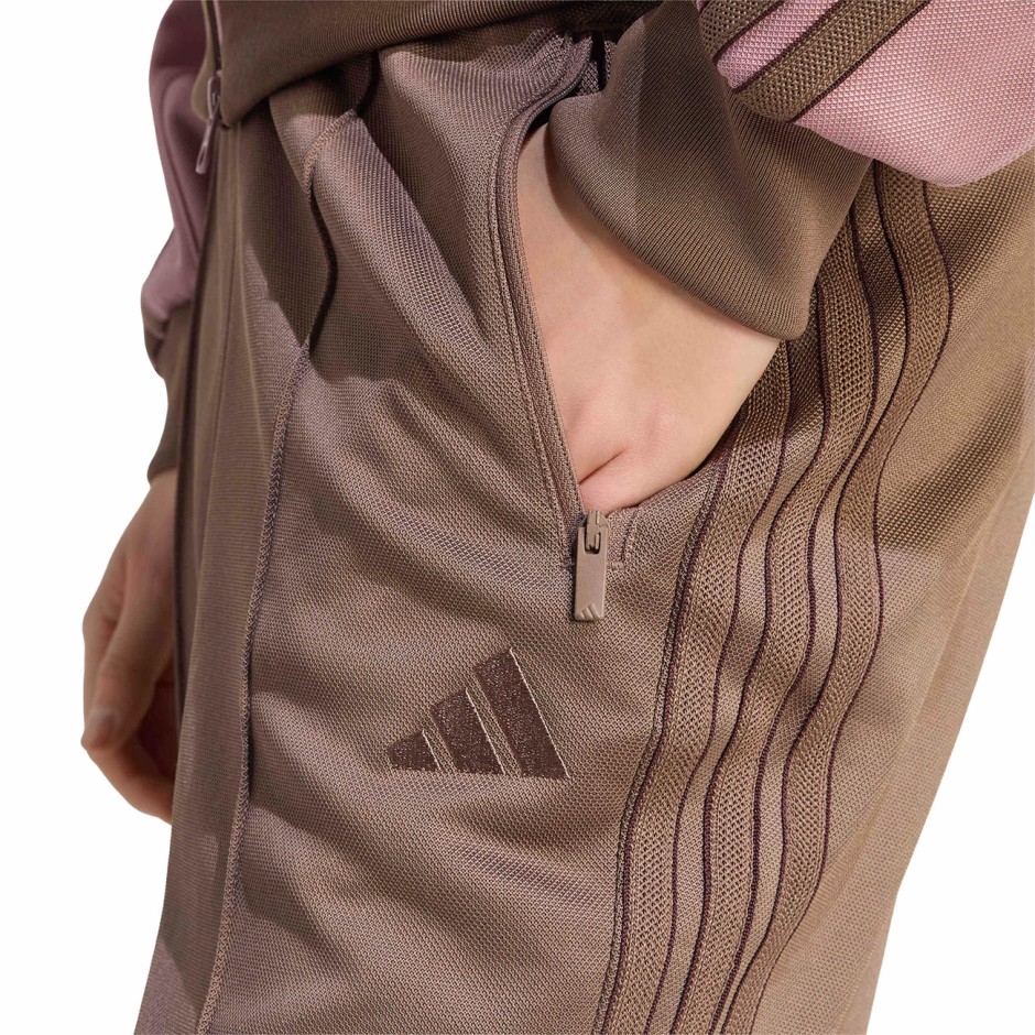 Γυναικεία Φόρμα Καφέ - adidas Sportswear Stadium Pique Loose Fit 