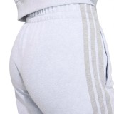 Γυναικεία Φόρμα Γκρι - adidas Sportswear Essentials 3-Stripes French Terry Cuffed Εικόνα 2