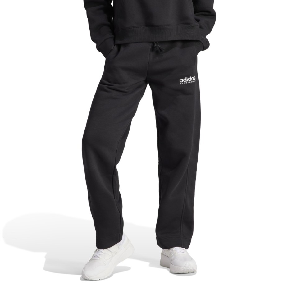 adidas Sportswear ALL SZN FLEECE GRAPHIC PANTS Μαύρο