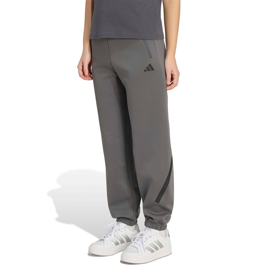 Γυναικεία Φόρμα Ανθρακί - adidas Sportswear Z.N.E.