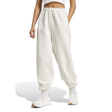 Γυναικεία Φόρμα Γκρι - adidas Sportswear Tiro 3-Stripes Fleece