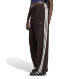Γυναικεία Φόρμα Καφέ - adidas Sportswear KIT 3-Stripes Wide Εικόνα 