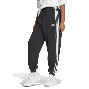 Γυναικεία Φόρμα Μαύρη - adidas Sportswear Essentials 3-Stripes