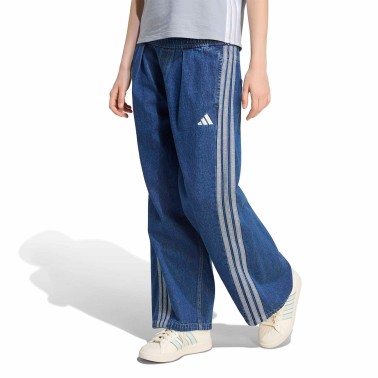Γυναικείο Τζιν Παντελόνι Μπλε - adidas Sportswear Stadium Washed Denim Loose Fit