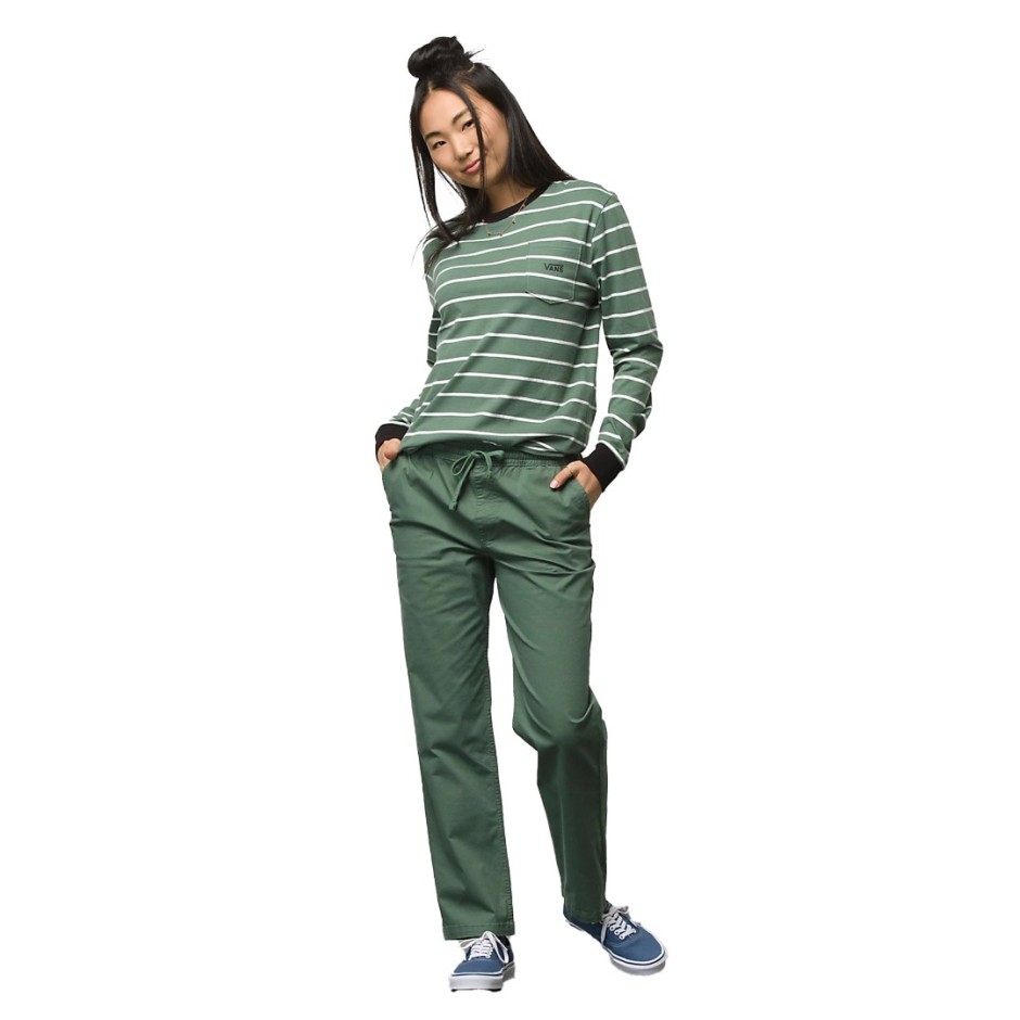 VANS RANGE RELAXED PANT VN0A7RMPYQW-YQW Green