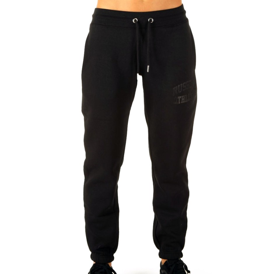 Russell Athletic Μαύρο - Γυναικείο Παντελόνι Φόρμα