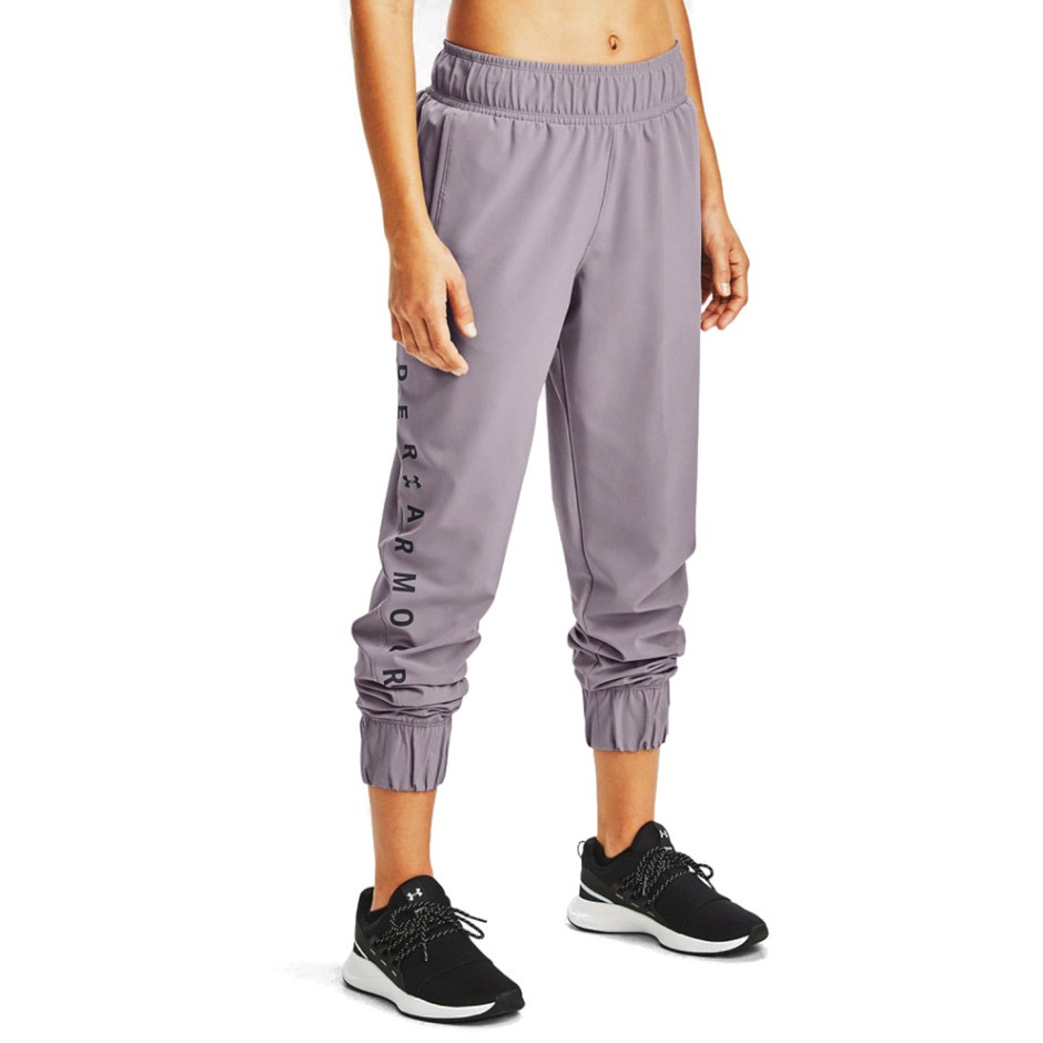 UNDER ARMOUR WOVEN WM GRAPHIC PANTS 1351883-585 Purple