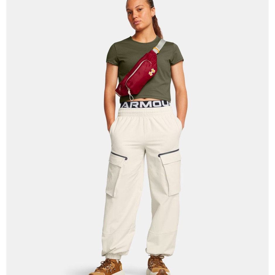 Γυναικείο Παντελόνι Προπόνησης Εκρού - Under Armour Unstoppable Cargo