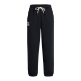 Γυναικεία Φόρμα Μαύρη - Under Armour Icon Heavyweight Terry Oversized Εικόνα 2