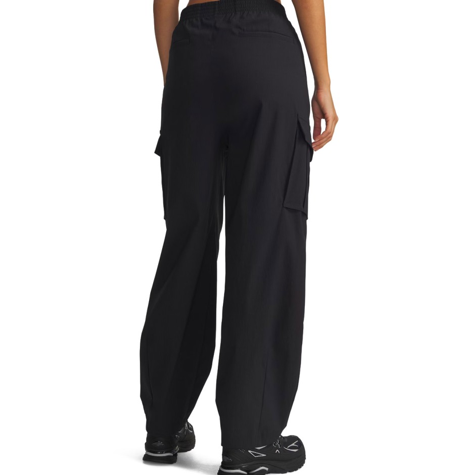 Γυναικεία Φόρμα Cargo Μαύρη - Under Armour Unstoppable Woven Ripstop