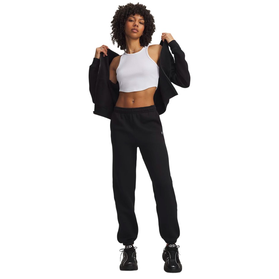 Women's Pants Black - Under Armour Rival Fleece Gym