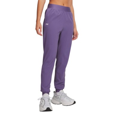 Γυναικεία Φόρμα Προπόνησης Μωβ - Under Armour Rival High-Rise Woven