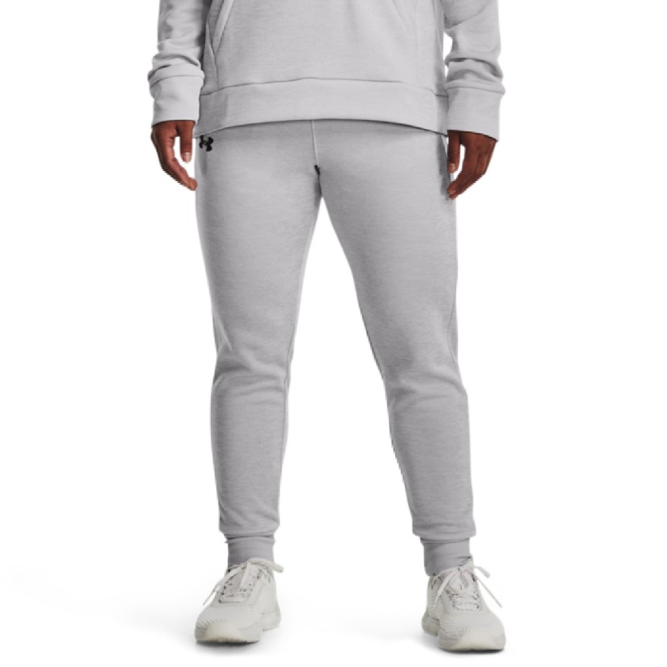 Under Armour Armour Fleece Γκρί - Γυναικείο Παντελόνι Φόρμα