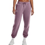 Under Armour Essential Μωβ - Γυναικείο Παντελόνι Φόρμα Εικόνα 