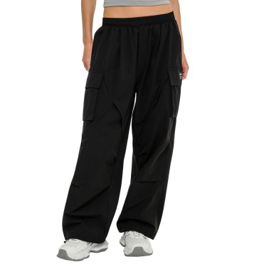 Women's Cargo Pants Black - Bodytalk 
