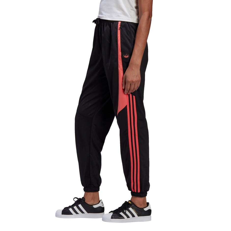 adidas black superstar track pants